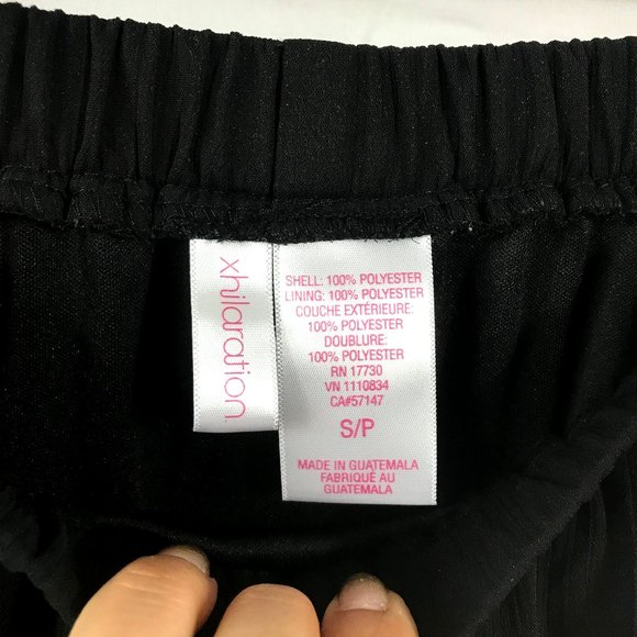 Xhilaration Sheer Hi-Lo Black Skirt Size S - Picture 4 of 5